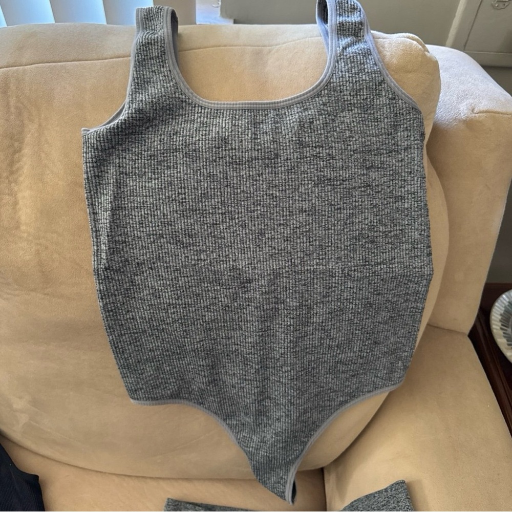 Colsie Bodysuit and Leggings athleisure set